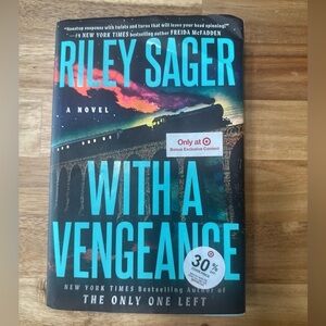 With a Vengeance by Riley Saeger Hardcover Target Edition